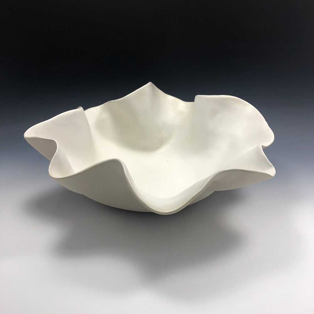 Large Organic Serving Bowl