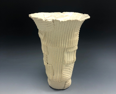 Corrugated Vase