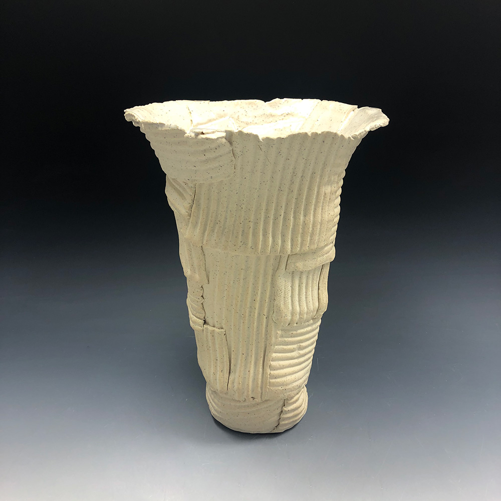 Corrugated Vase